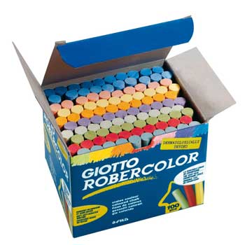 100 Giz Colorido sortido Giotto Robercolor