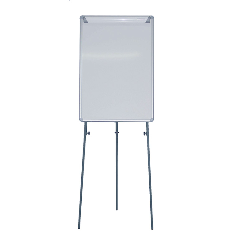 Quadros flipchart de conferência, com suporte e moldura de alumínio