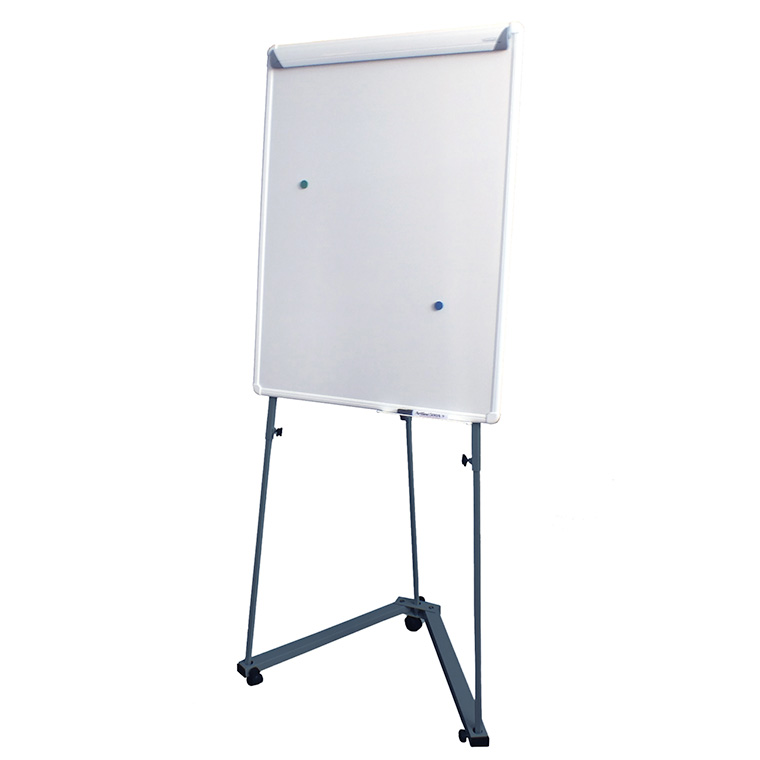 Suporte com rodas para flipchart